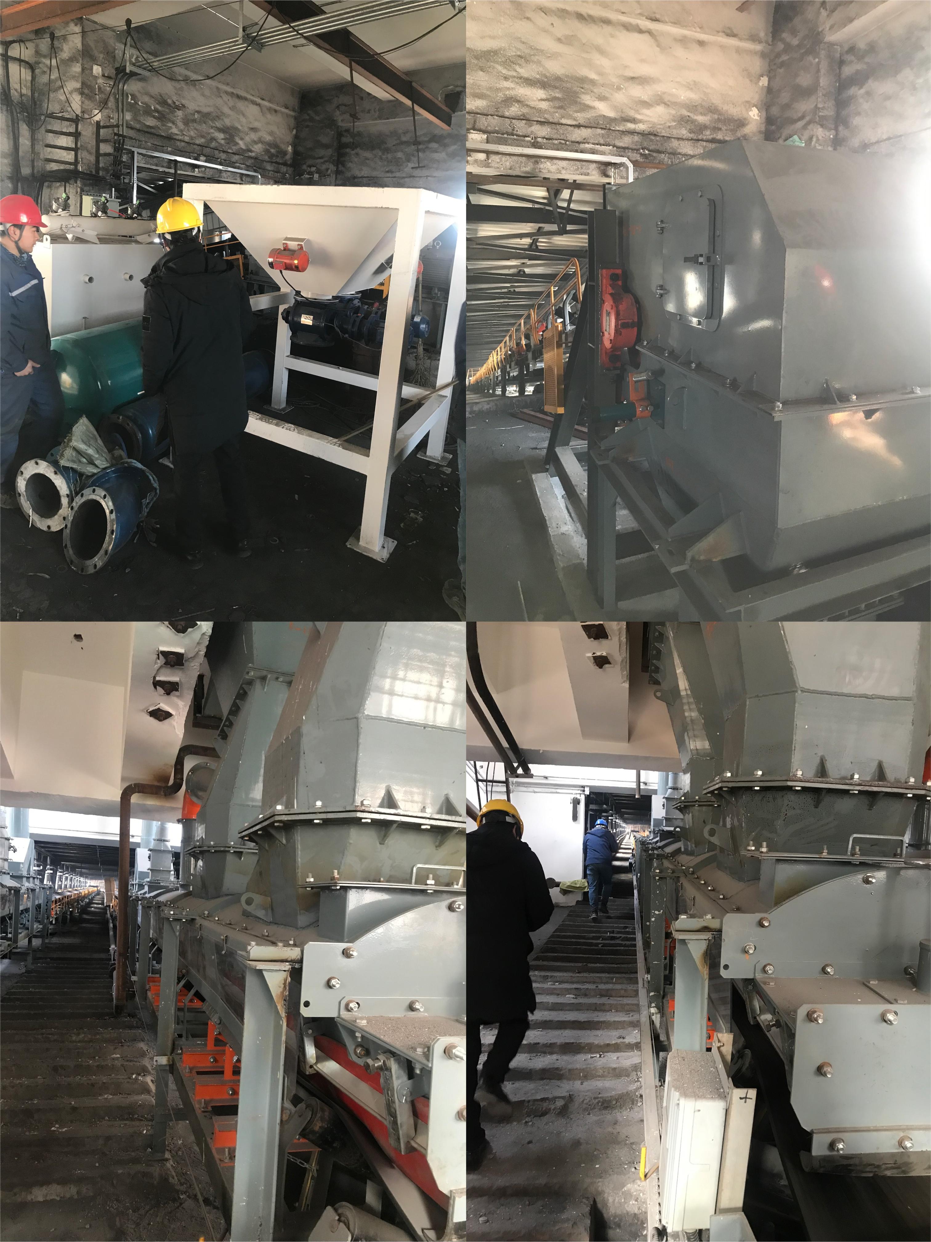 Conveyor ynstallaasje en commissioning