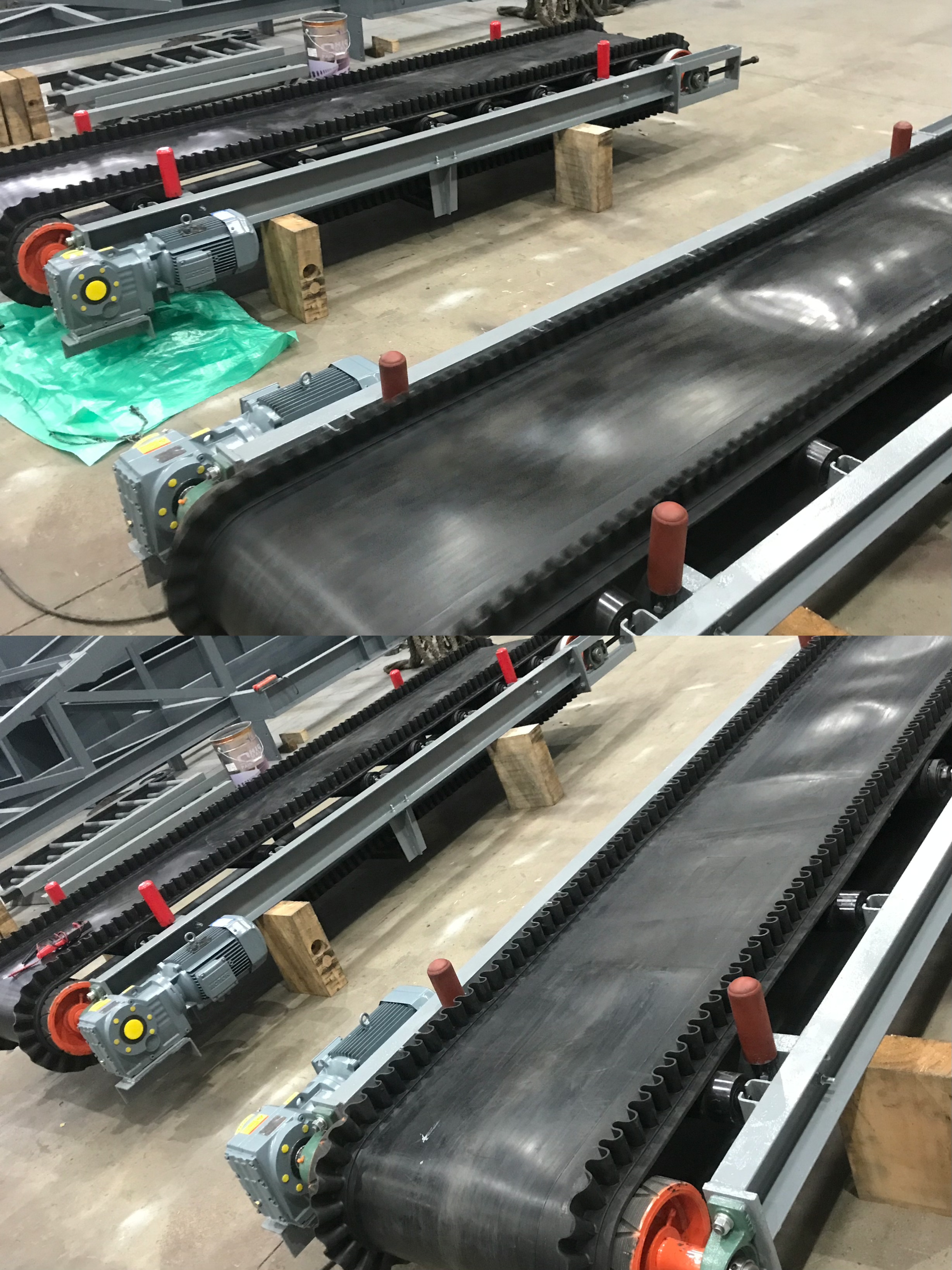Belt conveyor commissioning, ynstallaasje en leverje